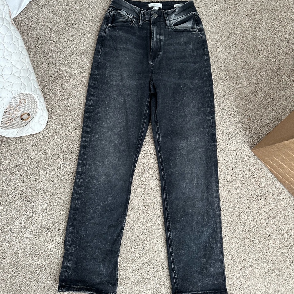 Forever 21 Charcoal Denim Pants